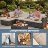8Pcs Outdoor Cushion Covers Stretch Patio Cushion Covers Sofa Cushion