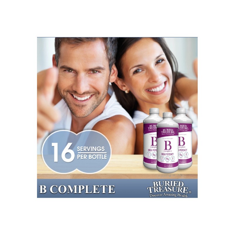 Buried Treasure B Complete High Potency B Complex Adrenal Support