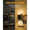 Lyridz LED Night Lights Plug into Wall, Motion Sensor Night