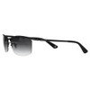 Police VOLTAGE VOLTAGE Nyrolle Men's Square Titanium Sunglasses SPLG38J 531N