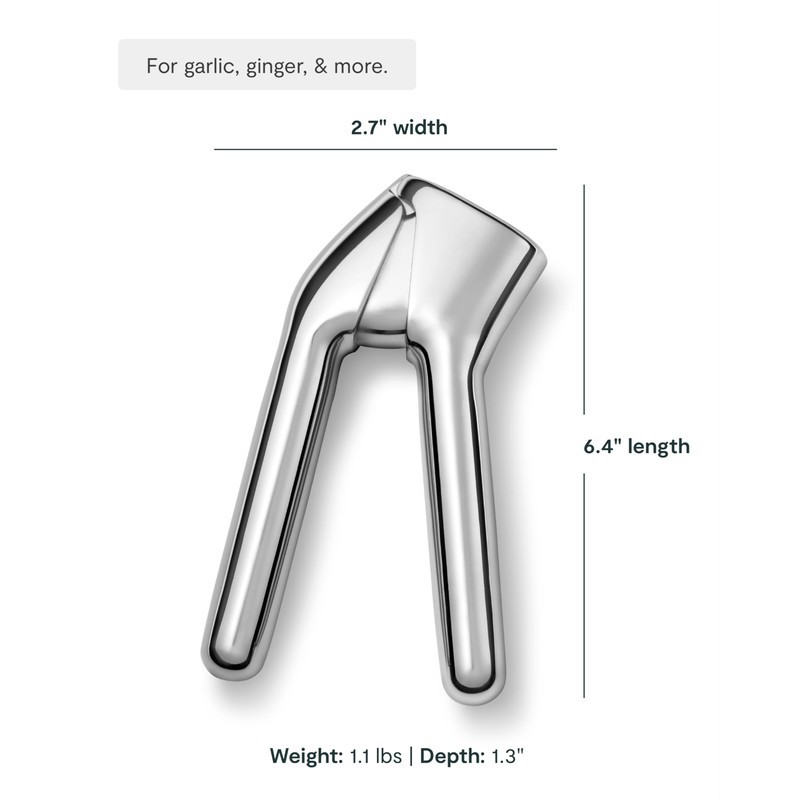 Caraway Garlic Press - Non Toxic Stainless Steel - Essential
