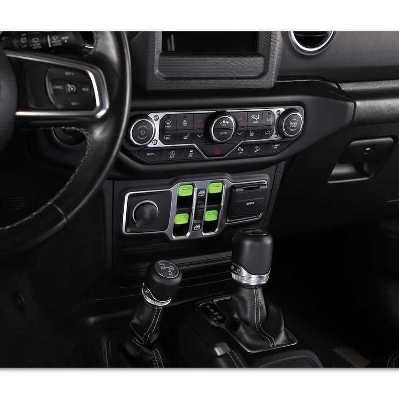 SQQP Window Switch Button Cover Trim Interior Accessories Fit for