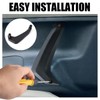 Jerbor ABS Interior Door Pull Handle Replacement for Ford Fiesta