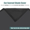 X AUTOHAUX SUV Magnetic Sunroof Shade Cover Sun Roof Breathable