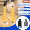 VANCL Heavy Duty Basketball Post Padding – 6FT Protective Wrap