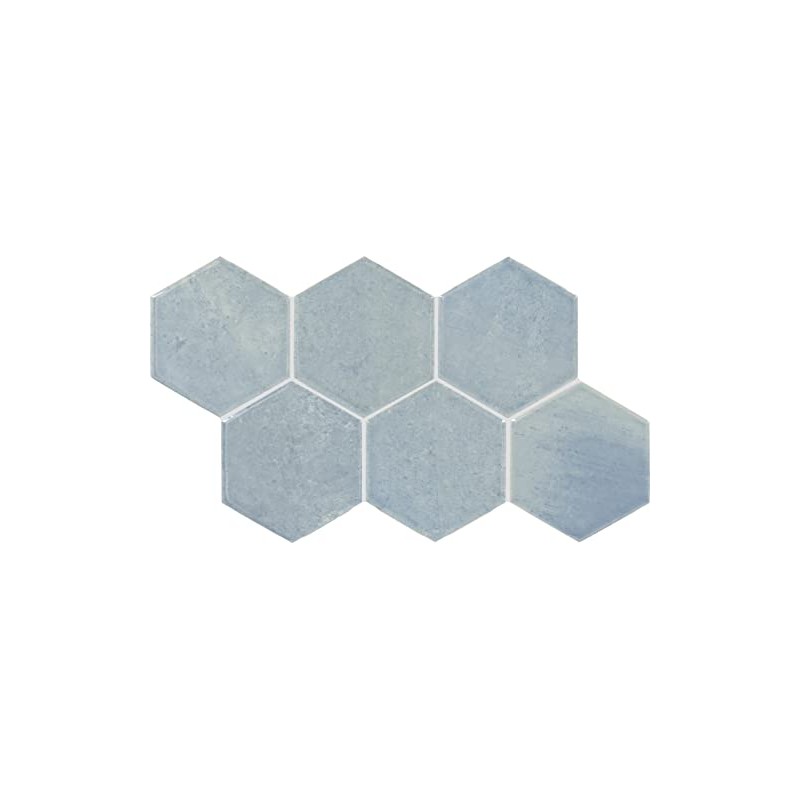 Daltile Mesmerist 4" Hexagon Ceramic Wall Tile in Whimsy (30