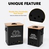 Candco Potato and Onion Storage Bin, Set of 2 Vegetable