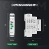GEYA 10A Multifunctional Delay Time Relay 10 Function Choices AC/DC24V-240V