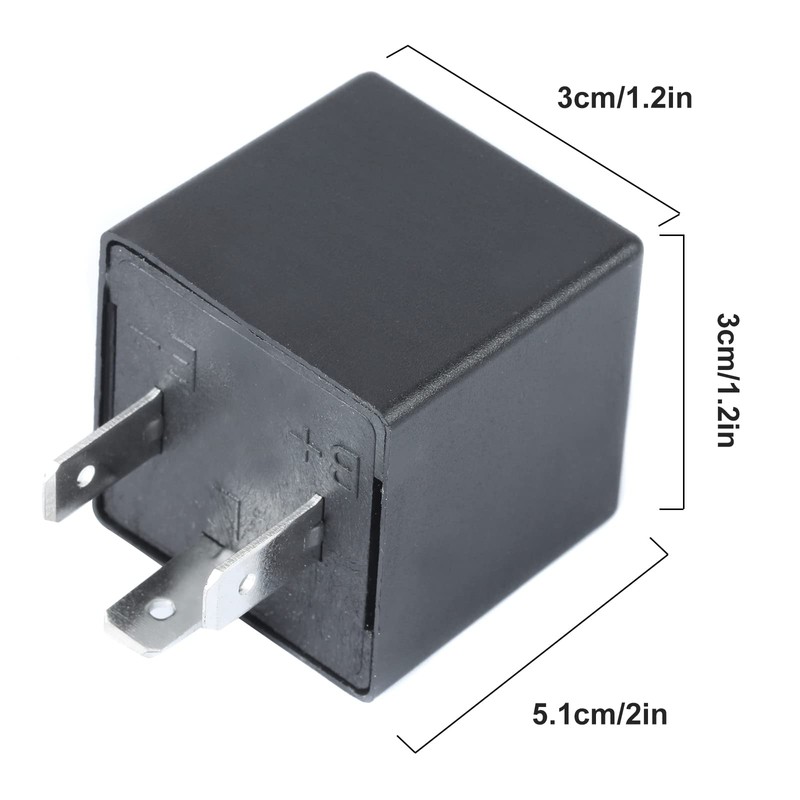 Rainco LED Flasher Relay CF-13KT 12V 0.1W-150W 3 Pin Motorcycle