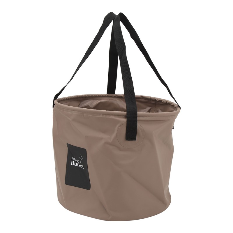 20L Portable Camping Bucket PVC Folding Water Bucket High Capacity