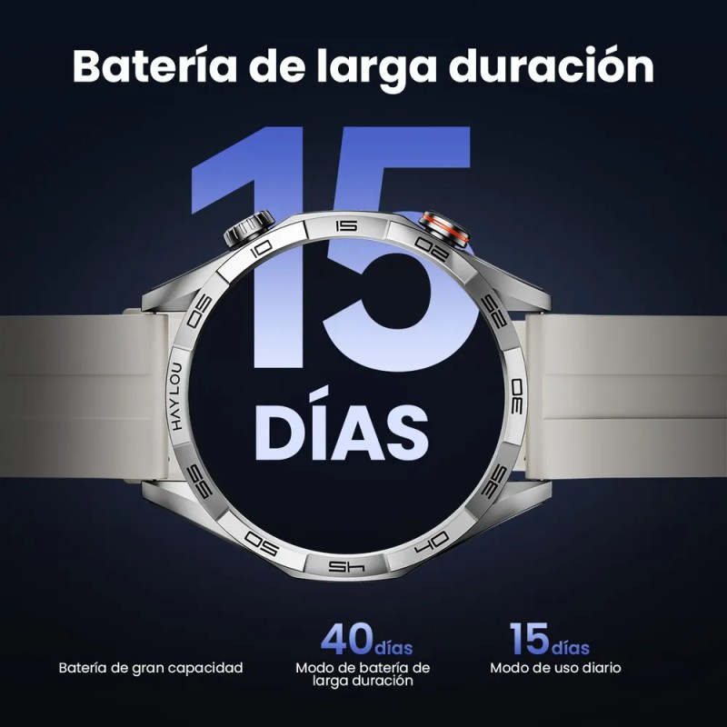 Reloj Inteligente Haylou Solar 5 Bt5.3 Reloj Con Doble Banda
