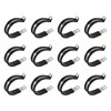 NICECNC 12PCS 1.75 inch UTV ATV Connector Windshield Clamp Compatible
