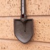 Cast Iron Wall Mounted Trowel Spade Outdoor Garden Tool Thermometer