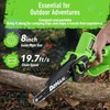 DehanTools Cordless Chainsaw 6/8/12 Inch, 1000W Brushless, Handheld Chain Saw