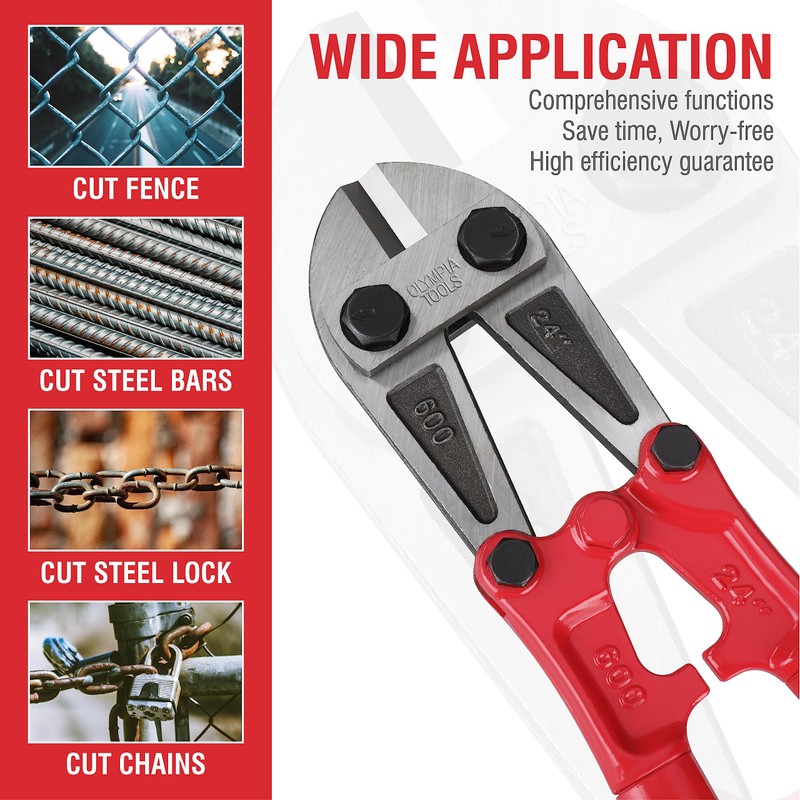 Olympia Tools 24" Bolt Cutter with Drop Forged Alloy Steel