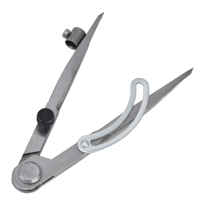 Wing Divider Gauge Carbon Steel Adjustable Angle Lockable Scribing Tool