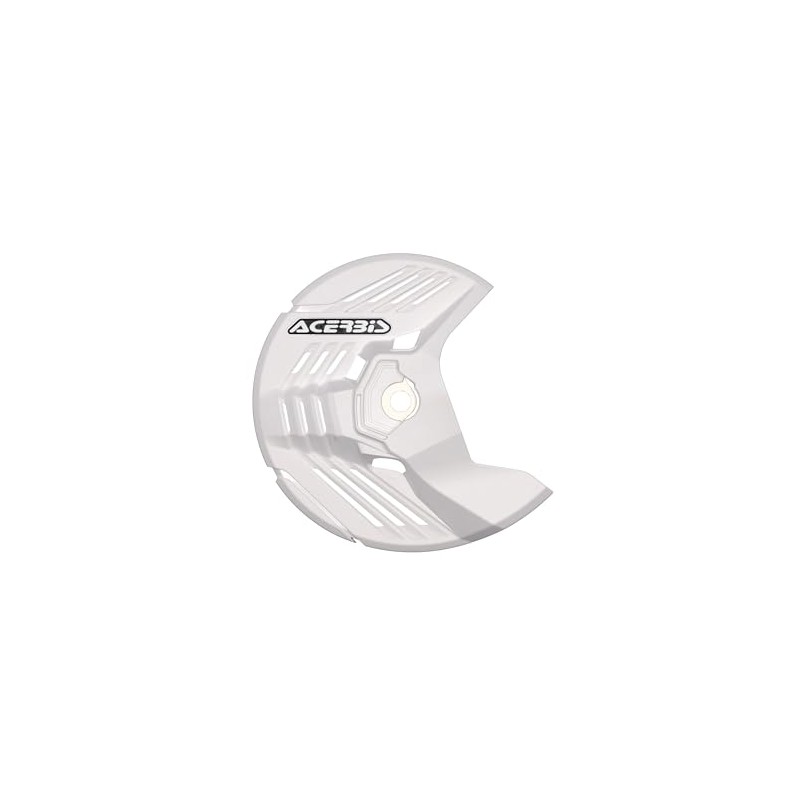 Acerbis Linear White Plastic Front Brake Disc Cover (2985060002)