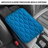 Ohleats Car Center Console Pad, Waterproof PU Leather Auto Armrest