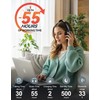 TECKNET Wireless Headset, 5.3 ENC Bluetooth Headset with Microphone, Computer