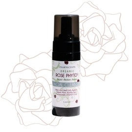 Peak Scents Gentle Organic Facial Cleanser - Natural Face Wash with Rose Phyto³ - Hydrating Gentle Cleanser, Ideal for Women - All Natural, Organic Face Wash - Sulfate Free Foam Wash (5 oz)
