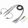 2 x precision BNC oscilloscope probe set, 100 MHz oscilloscope