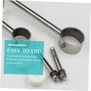MAGICLULU 2Pcs Heavy Duty Ceiling Mount Rod Brackets for Curtain