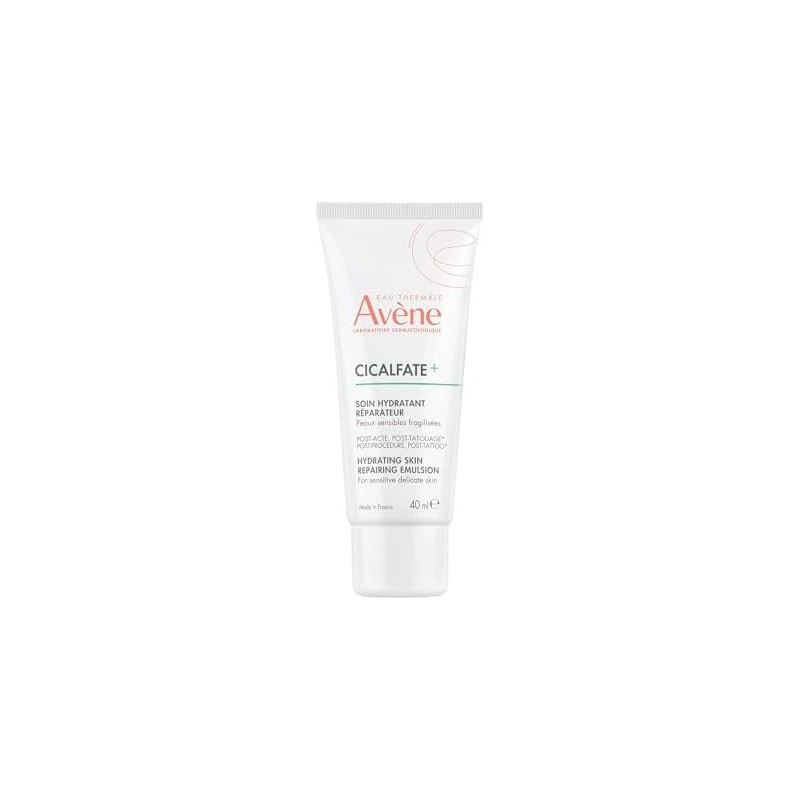 AVENE, Cicalfate+ Emulsión Hidratante Restauradora, Para Post Procedimientos, 40ml