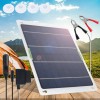 SHUONE57 20W Watt 12V Mono Solar Panel Trickle Charger Kit