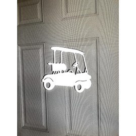 Golf Cart Flexible Screen Magnet Double-Sided; Safety White -Easier to See Helps to Stop Walking into Screens, Covers Small tears in Screens, Size 6" x 6"