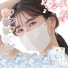 [ｌｉｂｅｒ] 2025春夏向け シシベラマスク バイカラー マスク 冷感 マスク 不織布 立体マスク 花粉対策