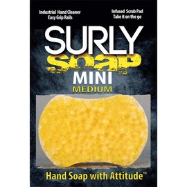 Surly Soap 14069 Medium Aggression Mini Bar Soap - Pack of 1