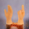 Set of 6 Finger Puppets Hand Gestures Funny Finger Puppets