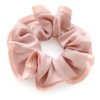 JewelVOX Scrunchie Hair Accessories, Hair Elastic, Piping, Satin, Stylish, Popular,