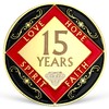 15 Year NA Medallion Fifteen Year Recovery Chip for NA