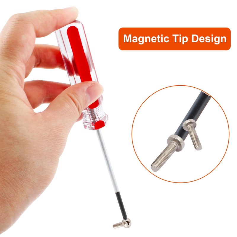 Uenhoy 4 Pcs Magnetic Tri-wing Screwdriver Set Y-Tip Screwdriver 3mm,