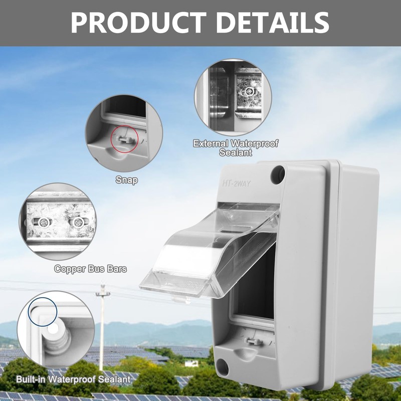 Surface-Mounted Sub-Distribution Box Surface-Mounted Distribution Box: Distribution Box Small Distribution