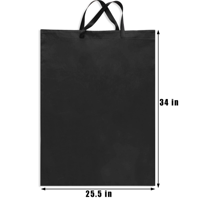LOLOMLO Extra Large Canvas Laundry Bags with Handles & Drawstring