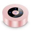 Portable Bluetooth Speaker, AICase Wireless Mini Speaker with SD card slot and AUX input, Bluetooth 4.2(Rose Gold)