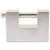 , High Security Padlock Rectangular Thick Shackle AntiTheft Iron D