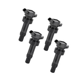 Motoforti 4pcs Car Ignition Coil Engine Ignition Coil Replacement 27301 2B100 27301-2B100 for Hyundai Veloster Accent Long-Lasting