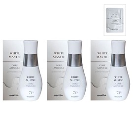 Mastina White Mastic Core Ampoule Season 4 30ml x 3 + 1 trial portion / 매스티나 화이트 매스틱 코어 앰플 시즌4 30ml 3개 + 체험분 1매