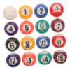 Totority 1Set Mini Billiard Ball for Wear Resistant Pool Balls