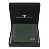 Urban Forest Kyle Two Fold Leather Wallet, Green/Grey with RFID
