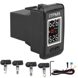 KIMISS Car TPMS Tyre Pressure Monitoring System for ABS Tyre Pressure Monitoring System
