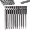 100mm Torx Screwdriver Bit Sets, 11pcs T6-T40 Security Torx Bit
