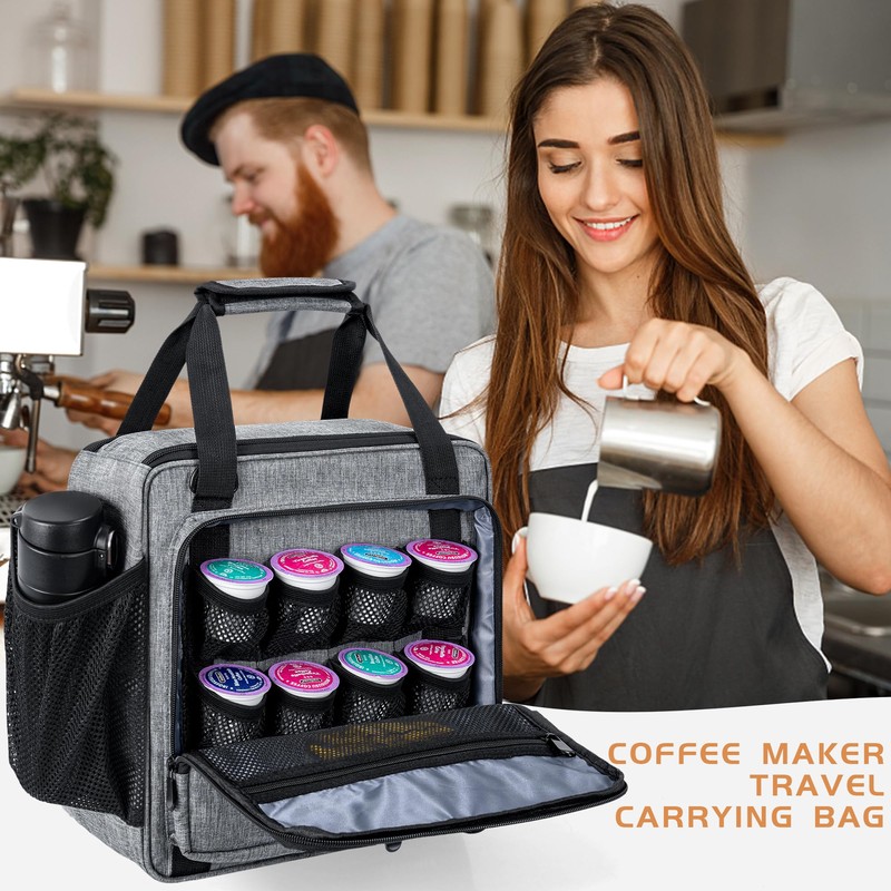 OUUTMEE Coffee Maker Carrying Bag Compatible with Keurig K-Mini or