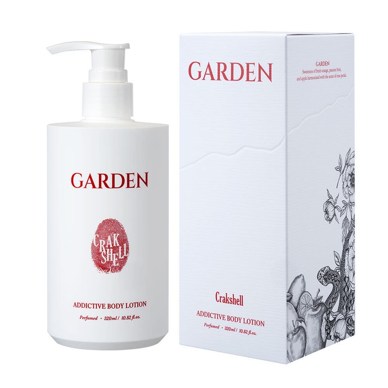 Cracktion 크랙쉘 어딕티브 바디로션 320ml 3종 택1 [멜로디 바디로션 (플로럴