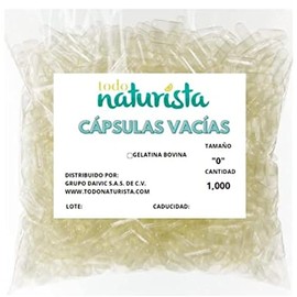 Capsulas Vacias Millar Tamaño 0 Calidad Kosher