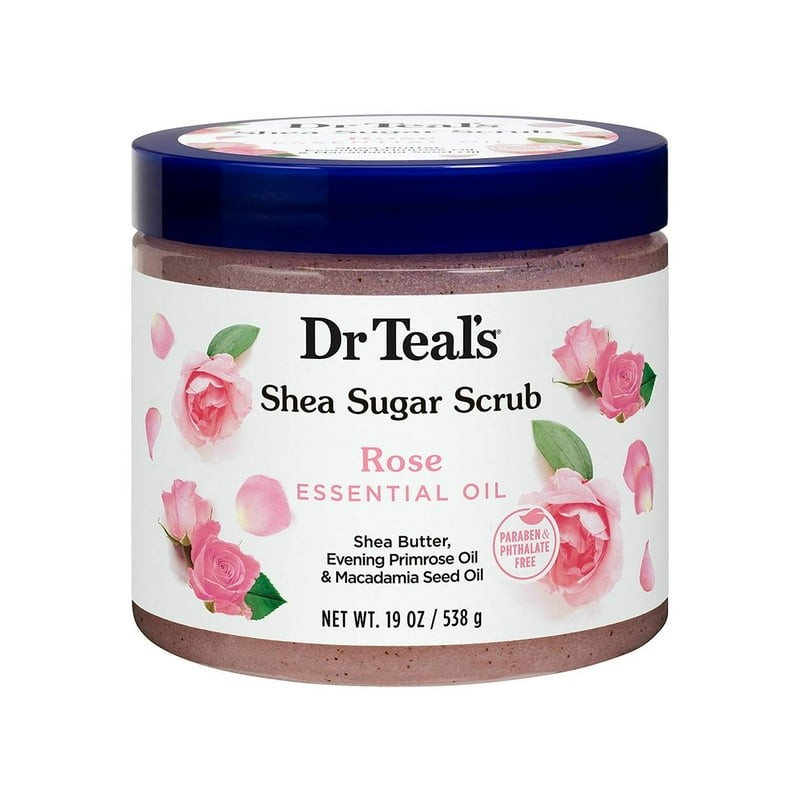 Exfoliante corporal Dr. Teal's Sugar Scrub manteca de karite y