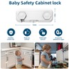 8 Pack Baby Proofing Cabinet Locks, Child Safety Locks for